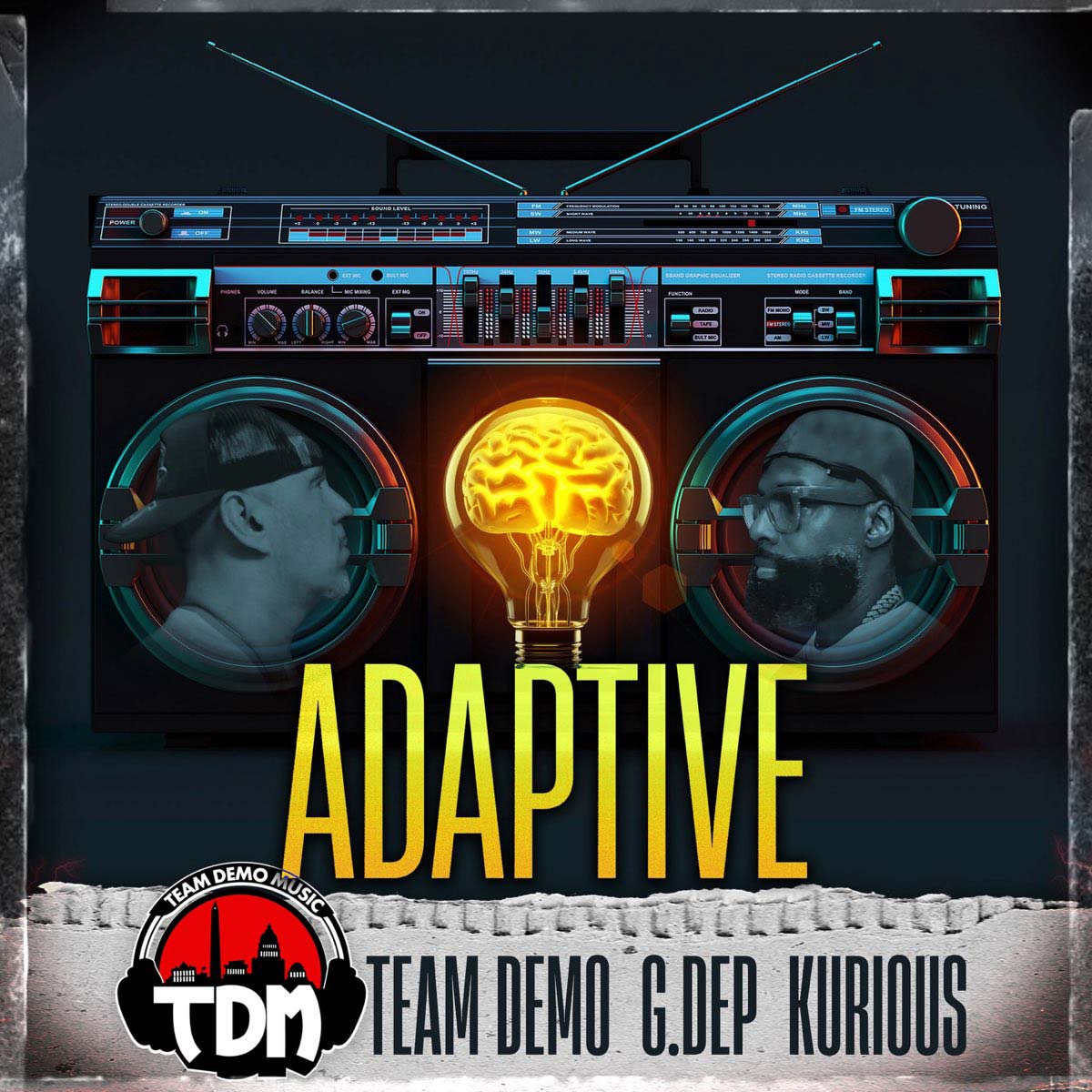 Artwork for Adaptive single by Team Demo featuring G. Dep and Kurious.