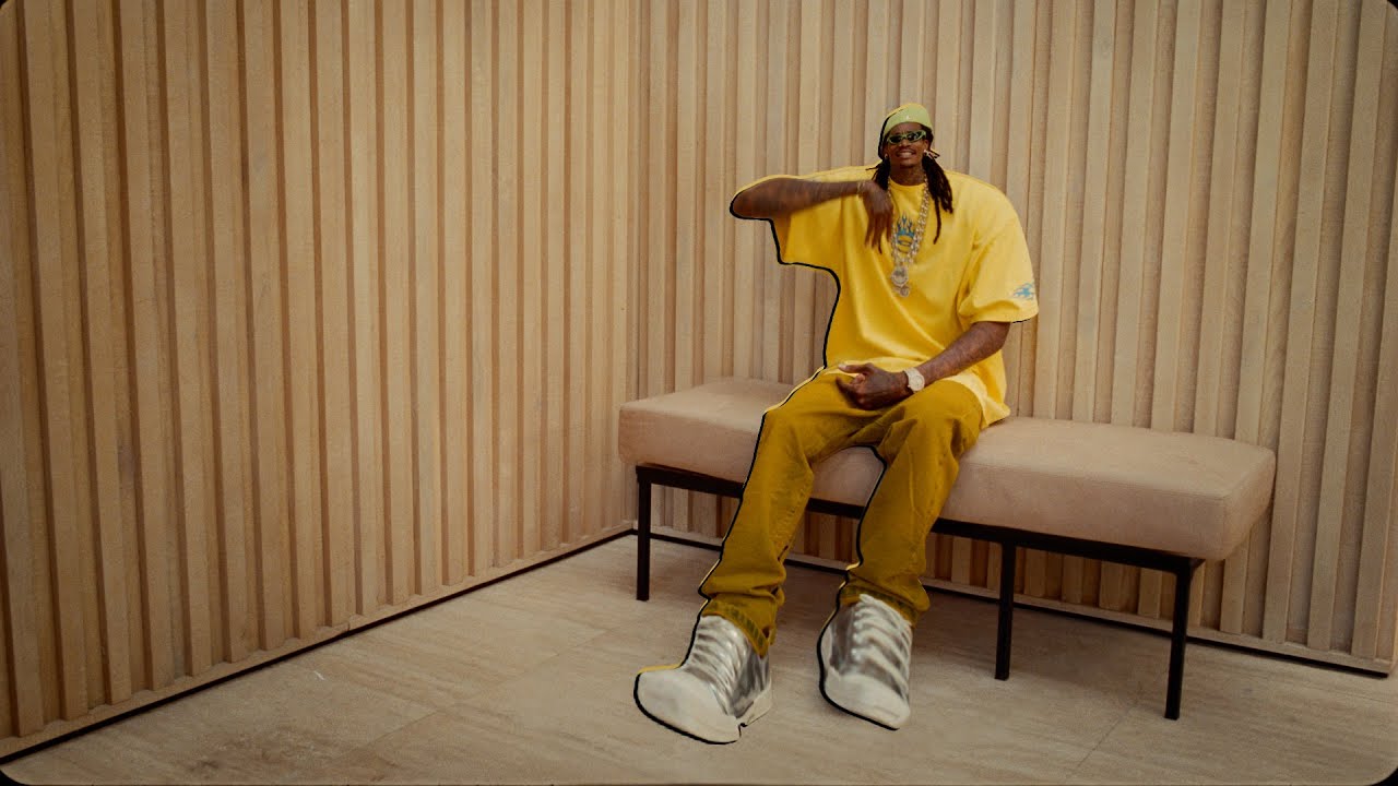A scene from the Khalifa's Home music video by Wiz Khalifa.