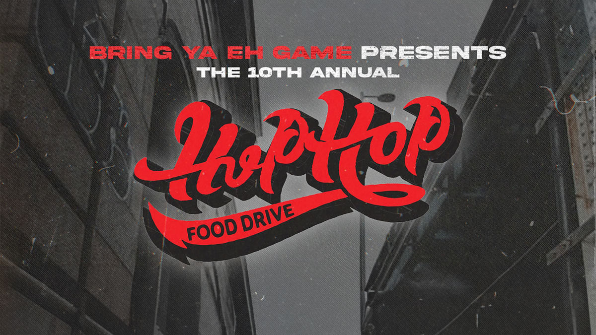 Decorative image for the 10th Annual Hip-Hop Food Drive