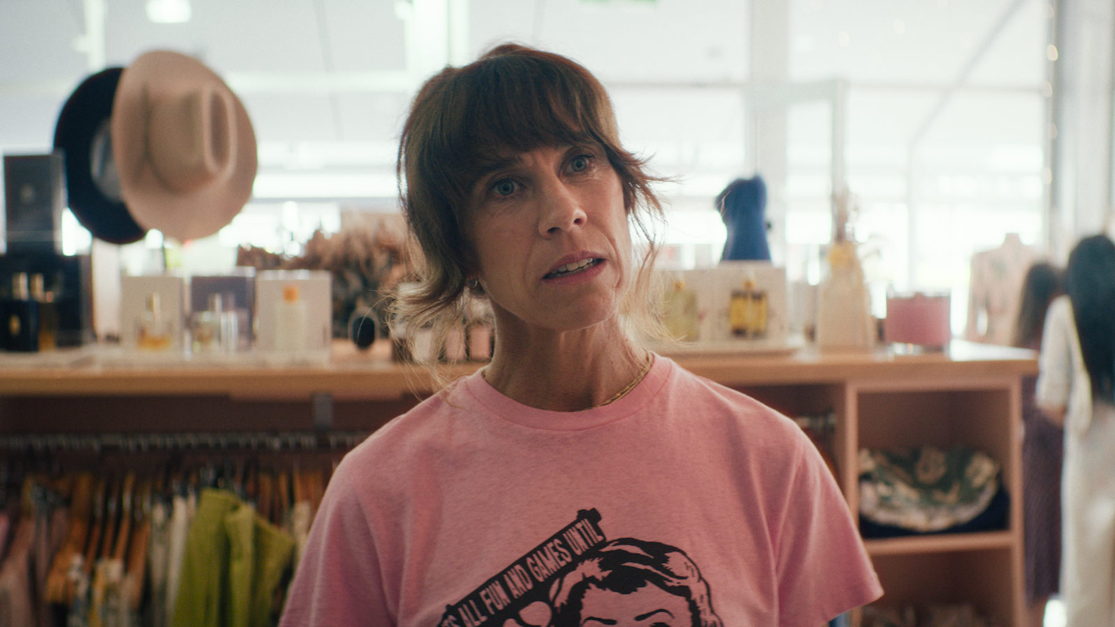 A scene from the film Audrey