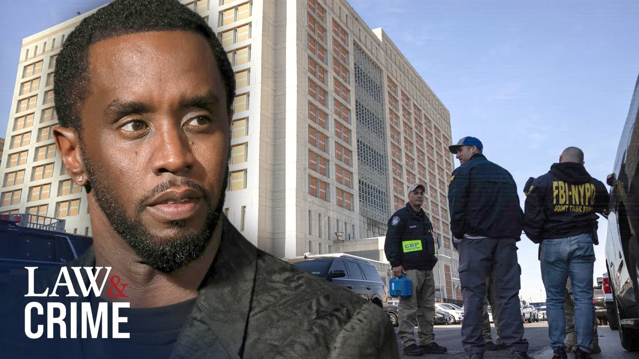 Title card for the video Diddy Jail Cell Raid Sparks Misconduct Claims.