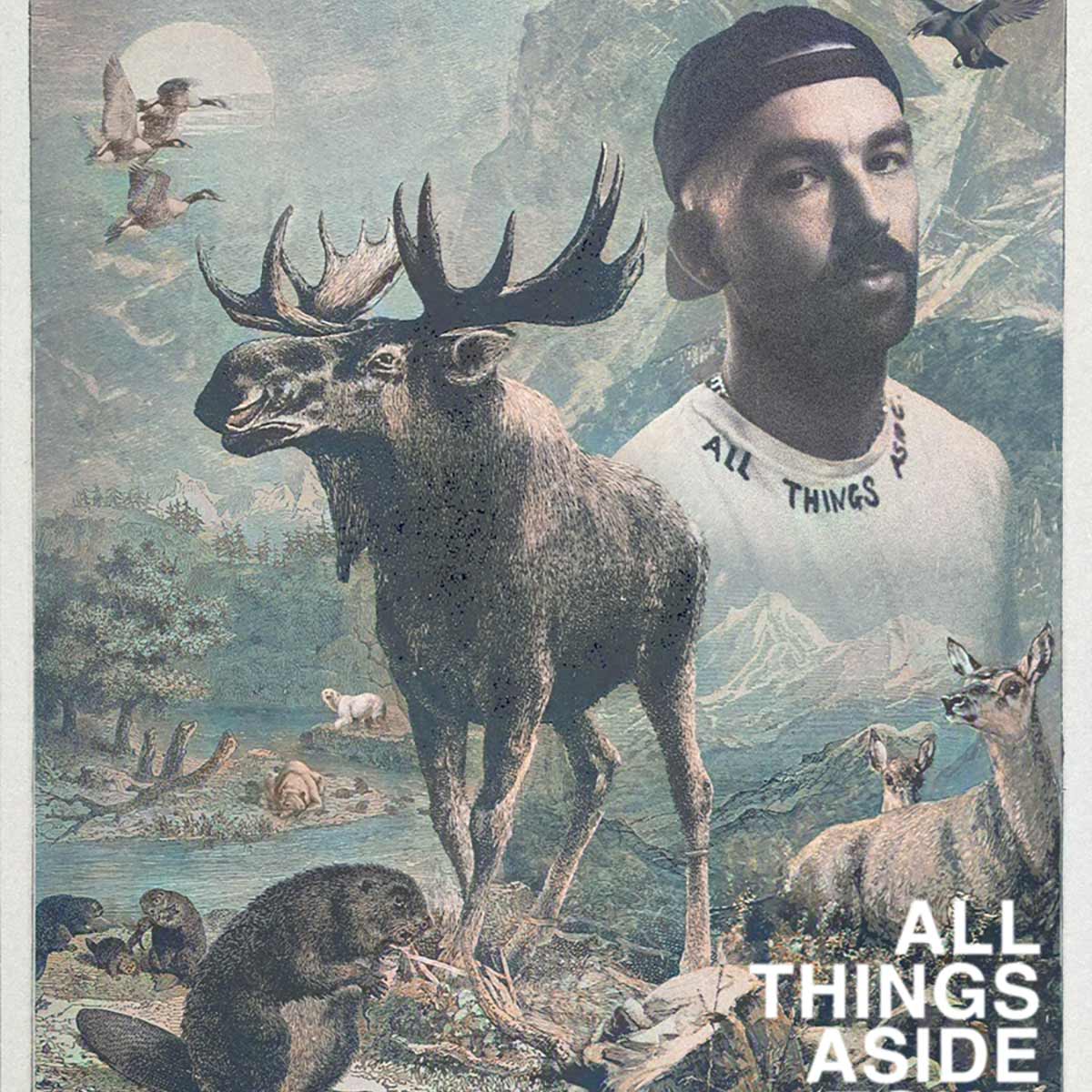 Promotional image for the SonReal Canadian Tour All Things Aside