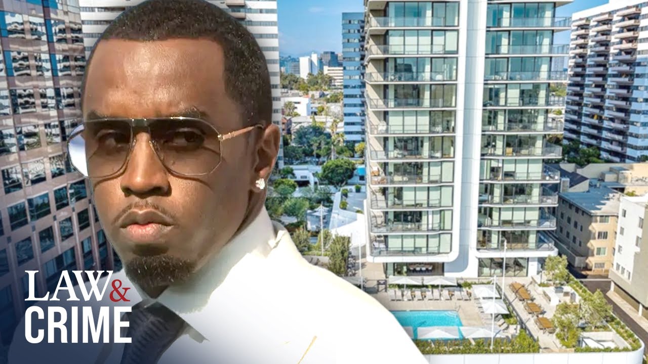 Title card for the video Diddy Dangled Fashion Designer Off 17th Floor Balcony: Lawsuit.