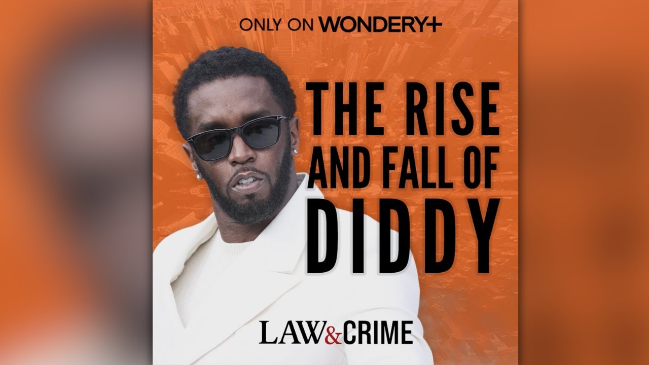Sean Combs next to the words The Rise and Fall of Diddy
