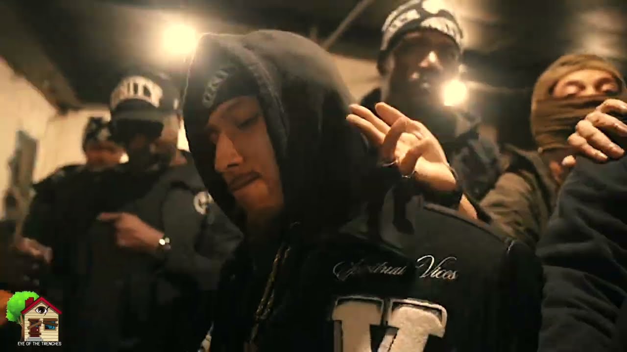 Scene from the Happy music video by Chicago rapper Goalden Chyld
