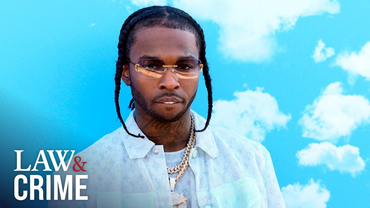 Title card for the video Pop Smoke Murder Suspect Takes Shocking Plea Deal.