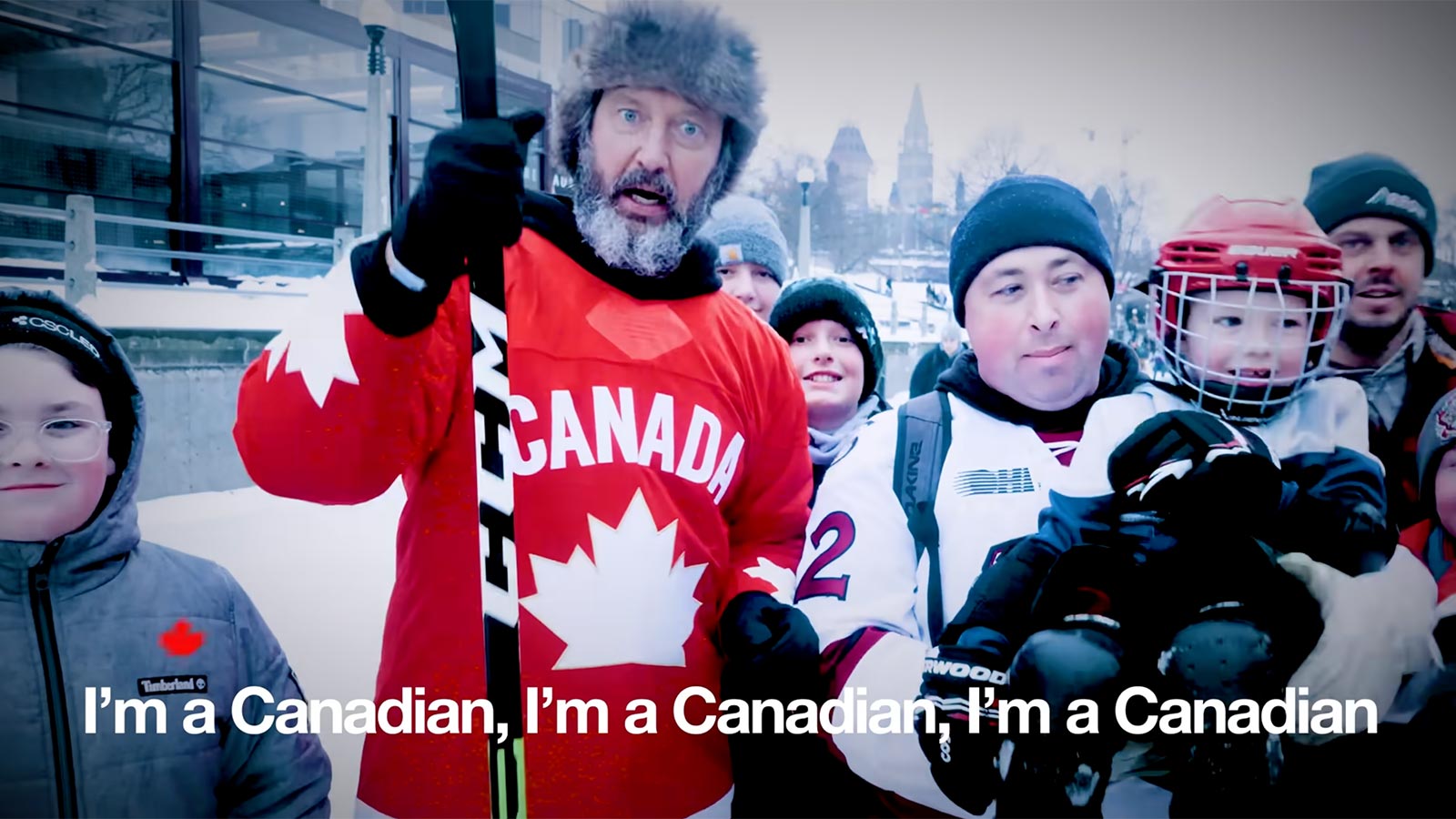 A music video from Canada taking aim at Donald Trump.