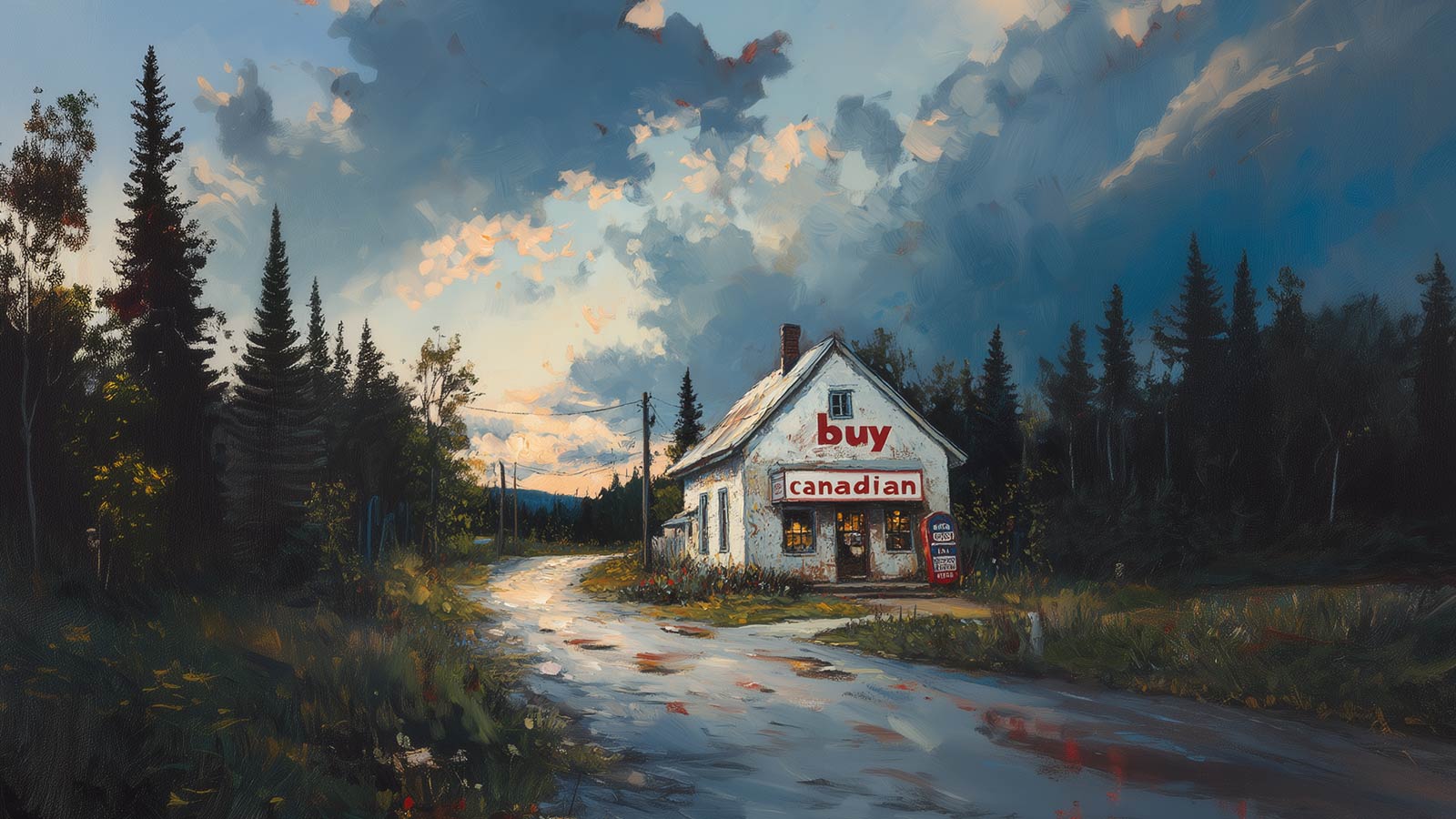 A Buy Canadian store