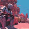 An AI-generated image of RoboCop.