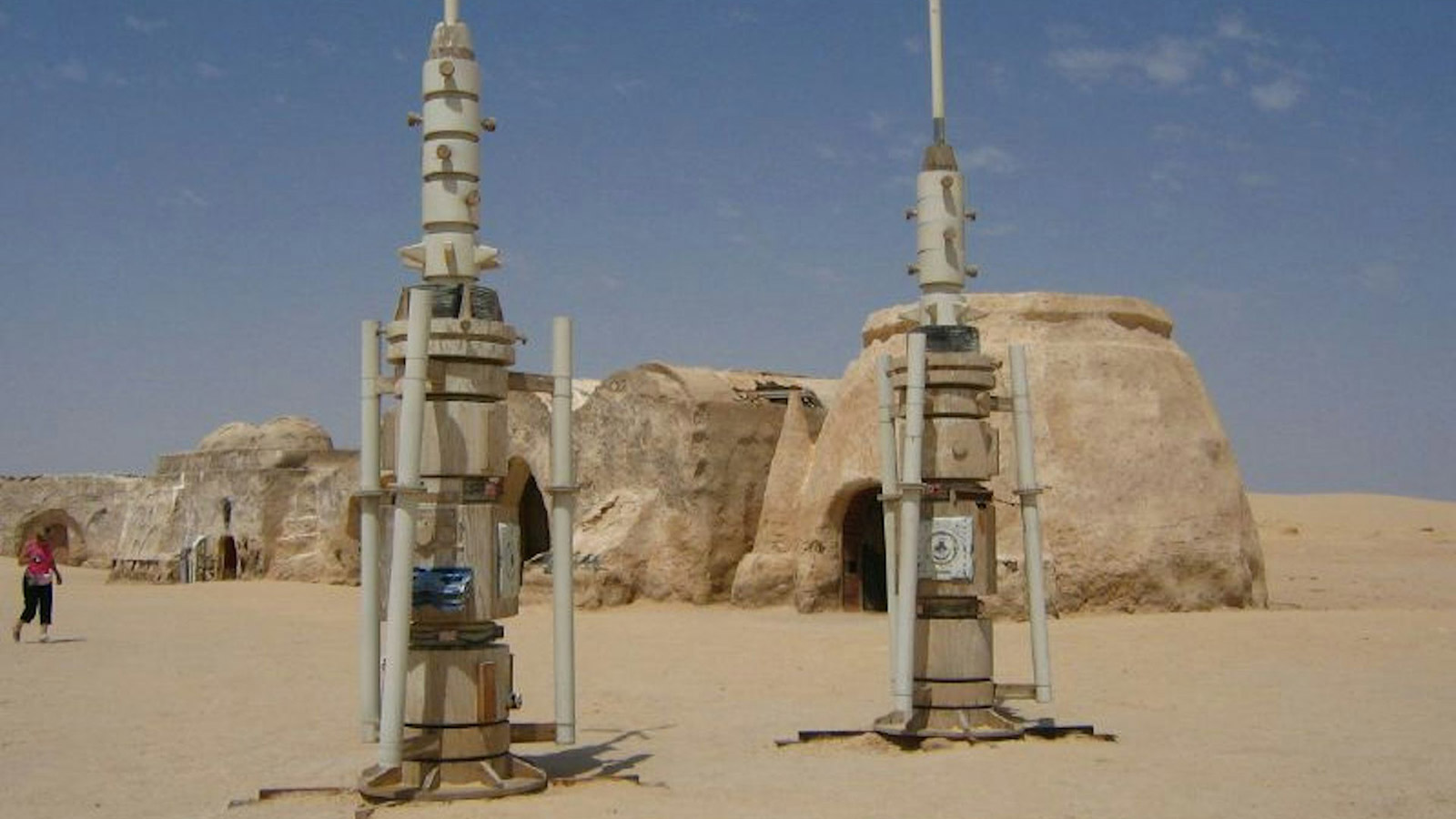 An example of advanced farming technology in a scene from the film Star Wars.