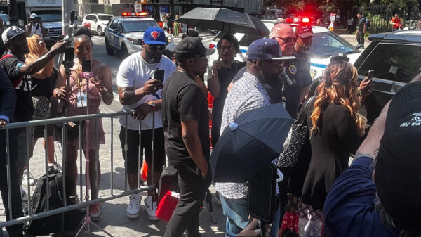 Outside of day 28 of the Diddy trial, were videos from the infamous freak-off parties were shared privately with jurors.