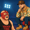 Anime versions of Sayzee and Big Van Vader.