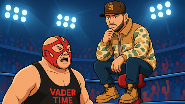 Anime versions of Sayzee and Big Van Vader.