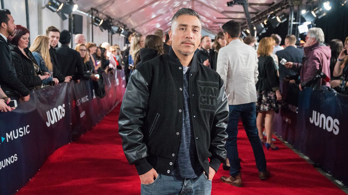 DJ Kemo at the JUNO Awards.