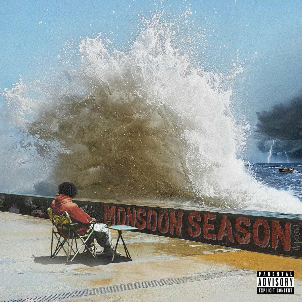Artwork for the Monsoon Season mixtape by Hanumankind