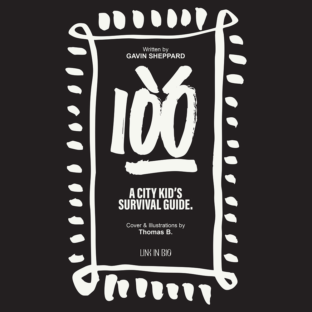 Official artwork for the Gavin Sheppard book 100: A City Kid's Survival Guide