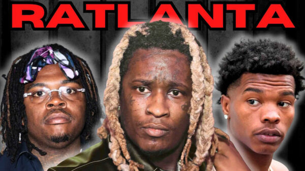 YouTube title card for the video RATLANTA: The Embarrassing Fall of Young Thug.