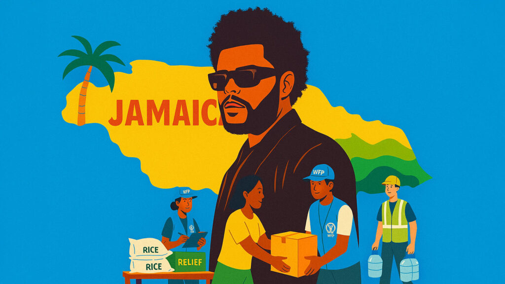 The Weeknd Donates $350K to WFP for Jamaica Hurricane Relief