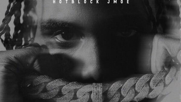 HotBlock JMoe is pictured on the artwork for his After Darkness album.