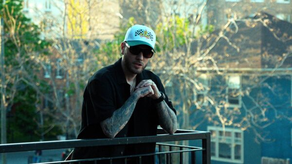 Rapper Sayzee in a promotional image for his I Hate Mondays campaign.