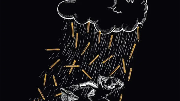 Artwork for the 10th anniversary edition of Lead Poison by Elzhi.