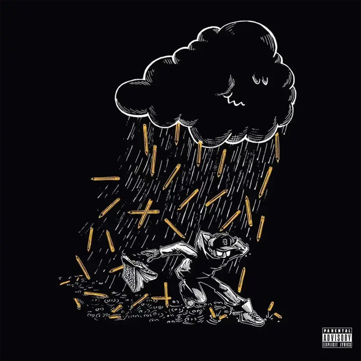 Artwork for the 10th anniversary edition of Lead Poison by Elzhi.