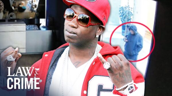 Rapper Gucci Mane is featured in the title card for the YouTube video Rapper Gucci Mane Kidnapped by Pooh Shiesty: Feds.