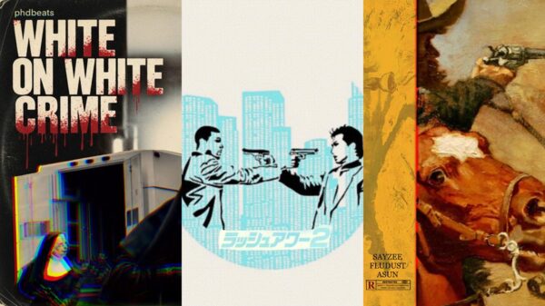 An image split 3 ways featuring the artwork for the I Hate Mondays series by Sayzee - Week 8 to 10.