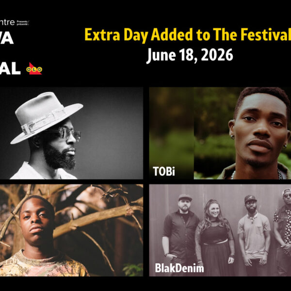 Ottawa Jazz Festival 2026 lineup with Wyclef Jean, TOBi, BlakDenim and 646yf4t announced for June 18.