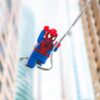 LEGO Spider-Man in action, representing the emotional journey of grief in Spider-Man: Brand New Day.