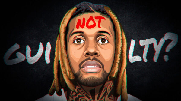 Title card for the Louaista video Lil Durk is Fighting for His Life.