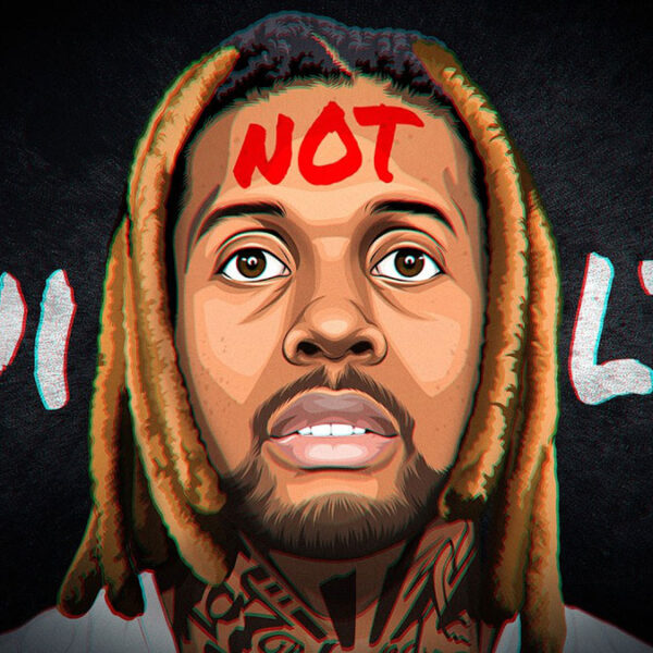 Title card for the Louaista video Lil Durk is Fighting for His Life.