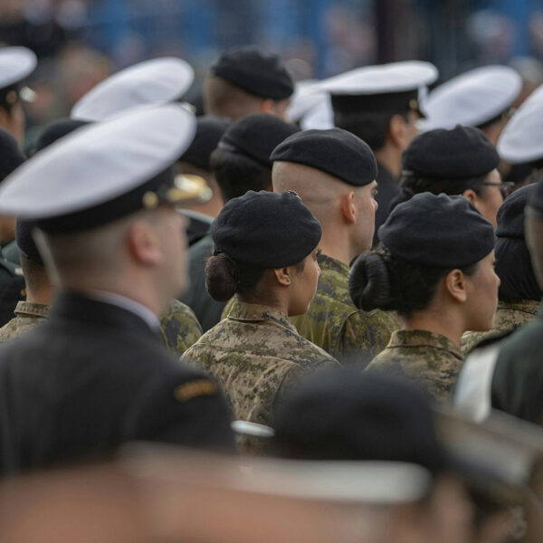 Members of the Canadian armed forces.